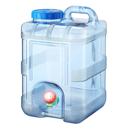 Camping Water Container with Faucet for Easy Storage