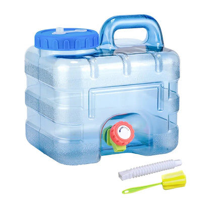 Camping Water Container with Faucet for Easy Pouring