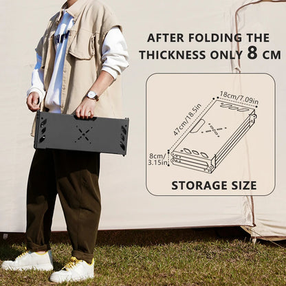 Lightweight Folding Camping Table for Easy Outdoor Cooking