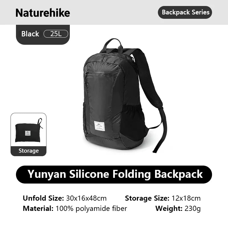 Foldable Hiking Backpack Lightweight Waterproof 22L