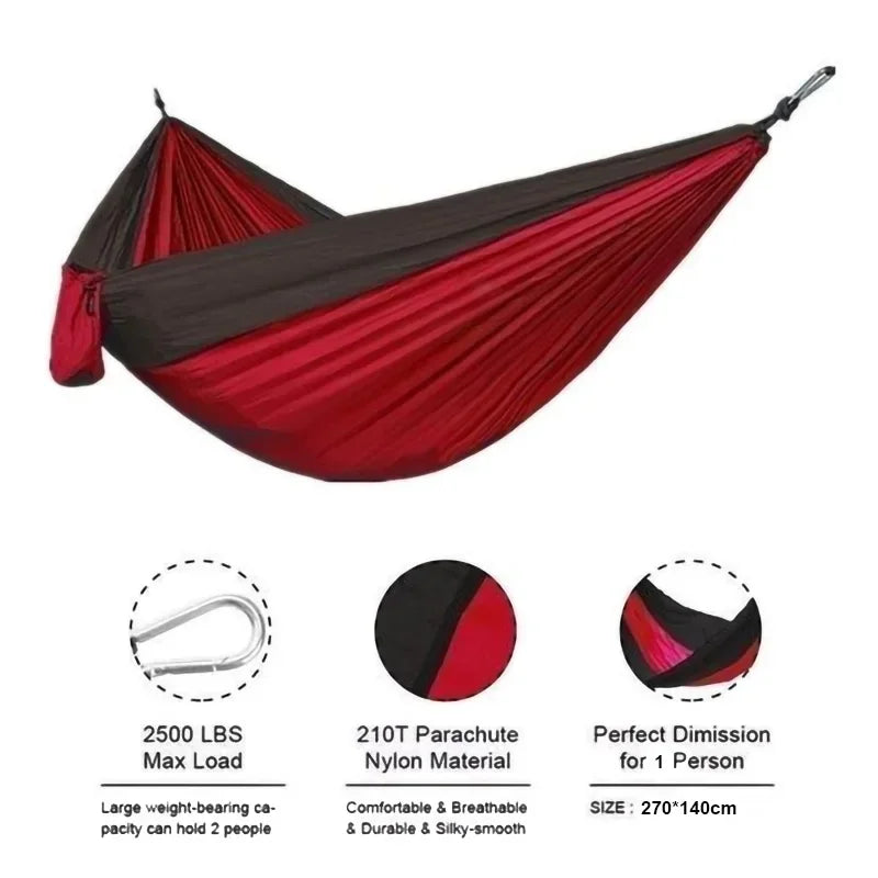 Portable Camping Hammock for Lightweight Outdoor Relaxation