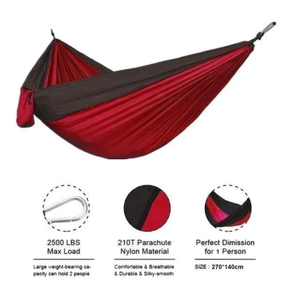 Portable Camping Hammock for Lightweight Outdoor Relaxation
