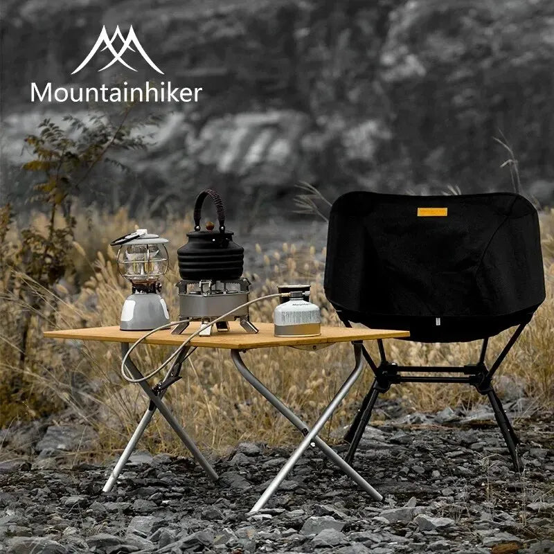 Portable Bamboo Folding Camping Table for Easy Outdoor Dining