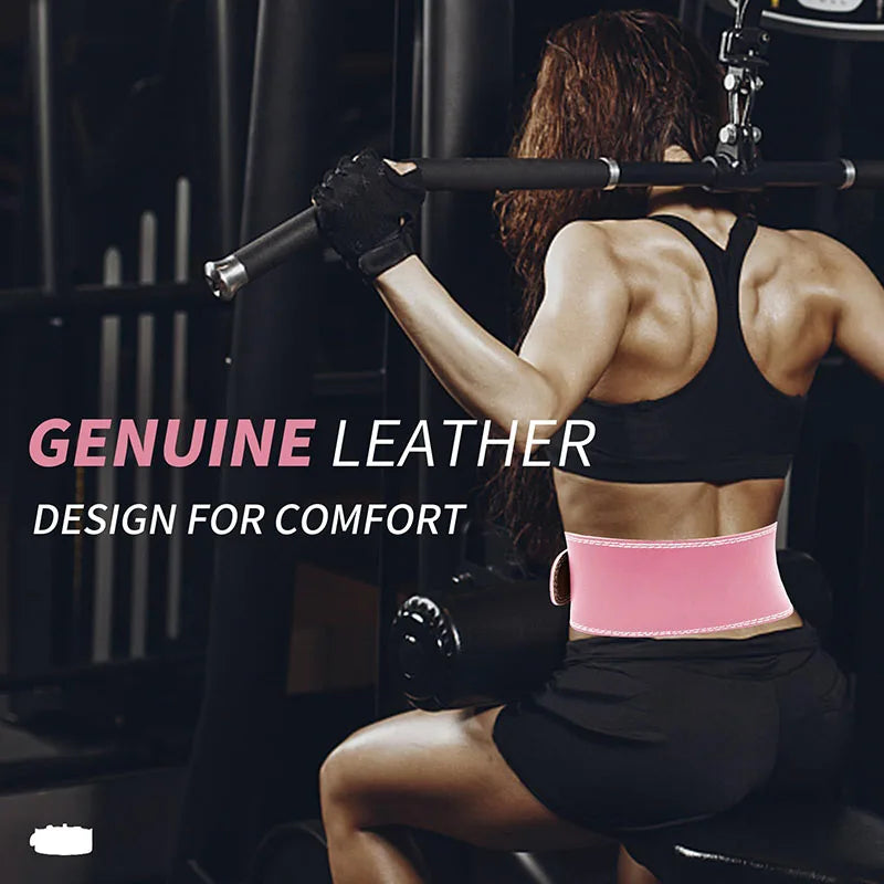 Weightlifting Belt for Back Support & Safer Lifts