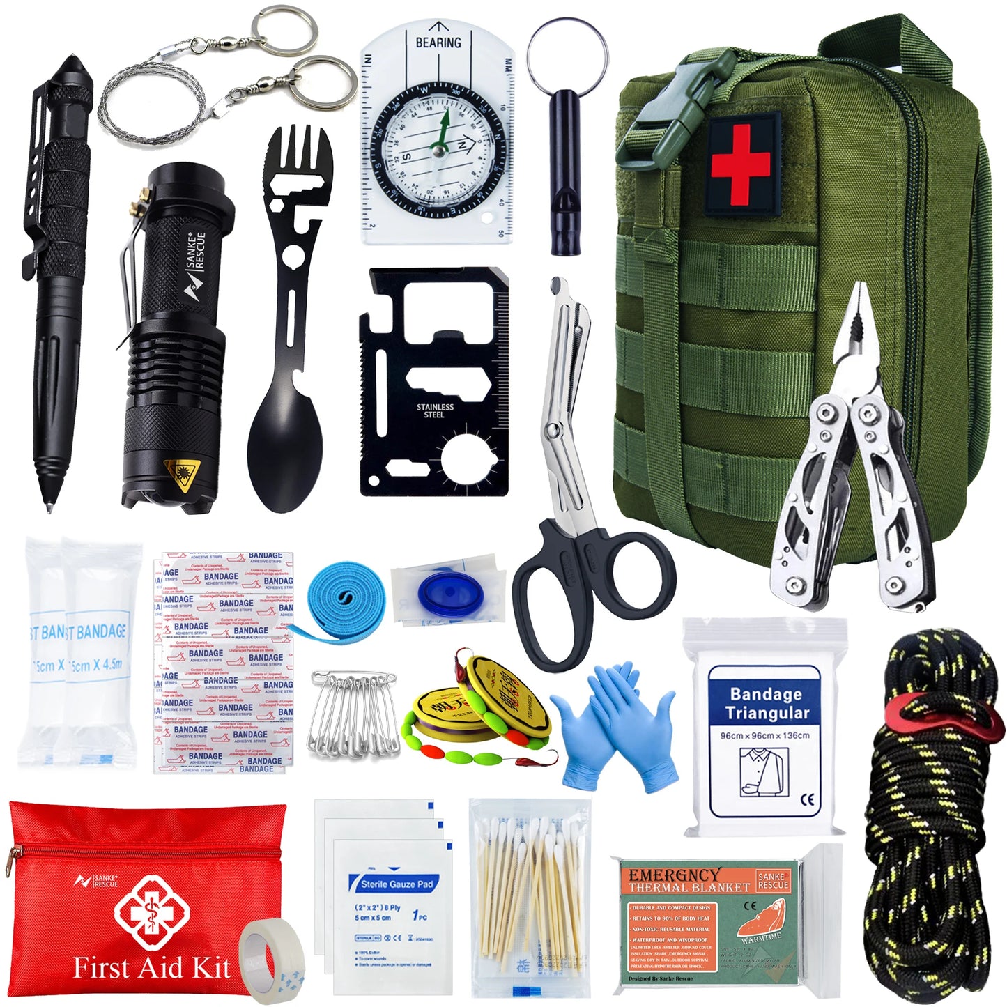Survival First Aid Kit – Complete Outdoor Emergency Set
