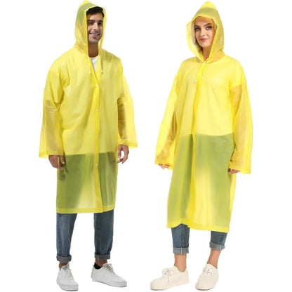 Waterproof Rain Poncho for Lightweight Outdoor Protection