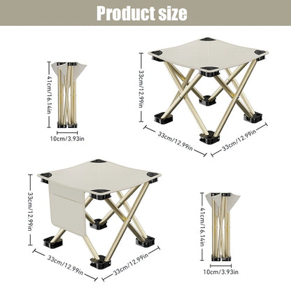 Outdoor Folding Stool – Ultralight Portable Camping Seat
