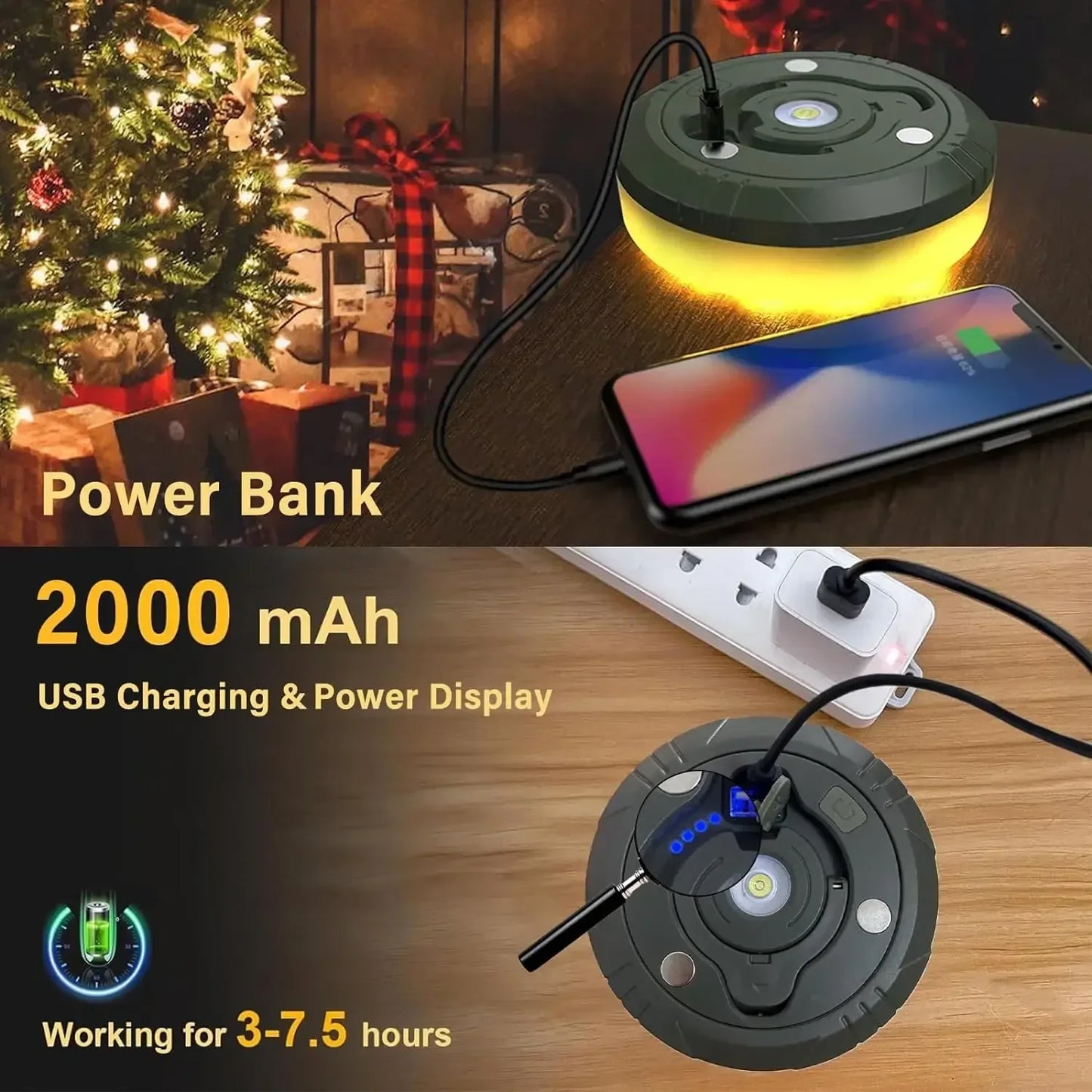 Multifunctional Camping Light String for Outdoor Fun