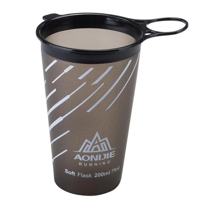 Folding Soft Water Bottle – 500ml Running & Hiking