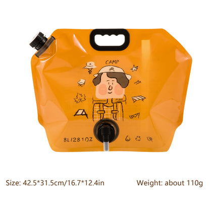 BSWOLF 8L Folding Water Bag – Portable Outdoor Hydration
