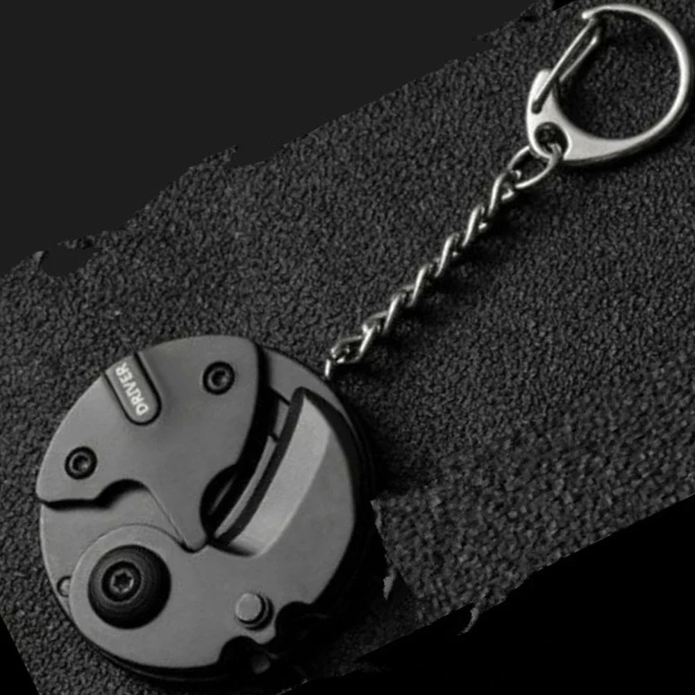 Multifunctional Keychain Knife – EDC Pocket Tool