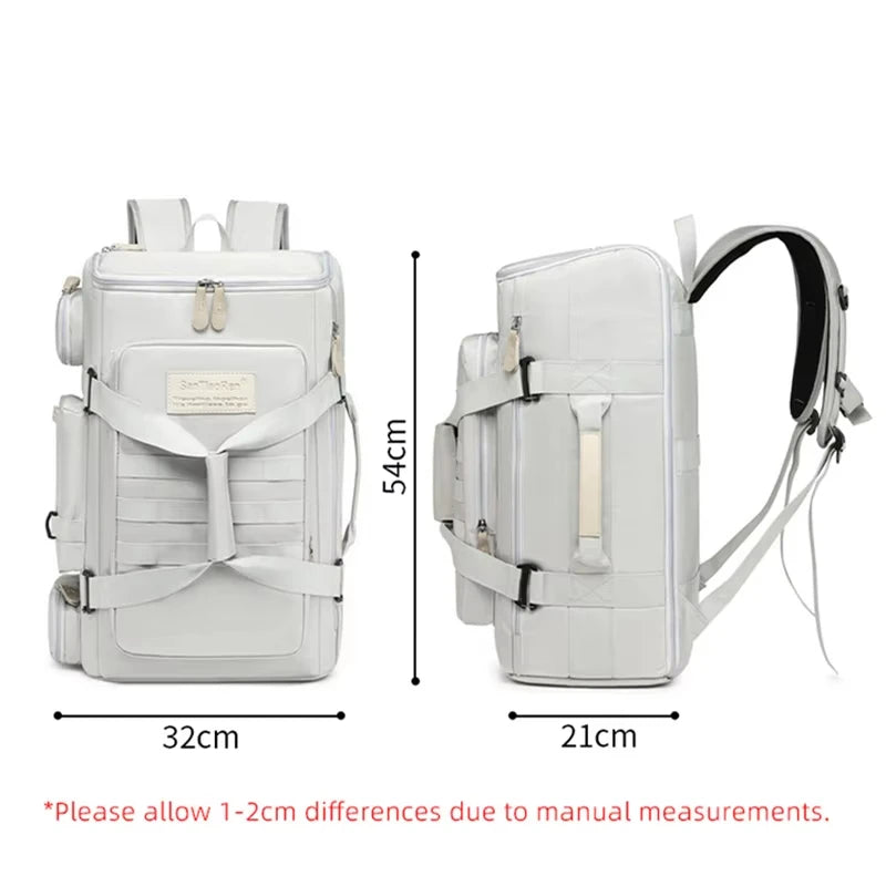 Large Capacity Daypack with Wet Dry Separation