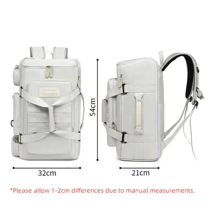 Large Capacity Daypack with Wet Dry Separation