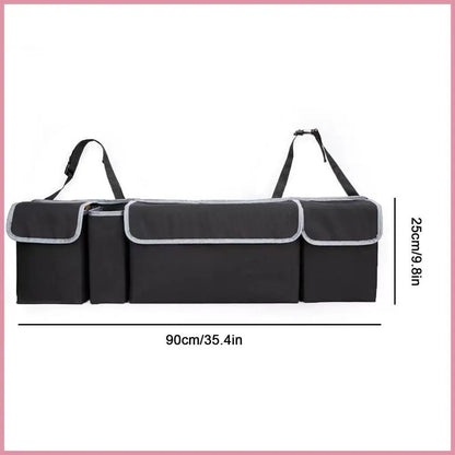 Car Trunk Storage Bag – Rear Seat Hanging Organizer