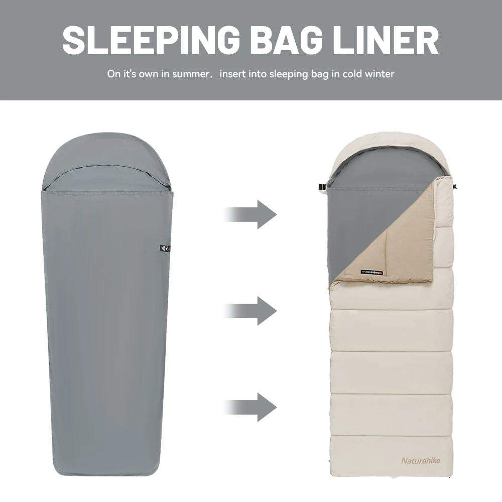 Camping Sleeping Bag Liner – Ultralight & Portable Comfort