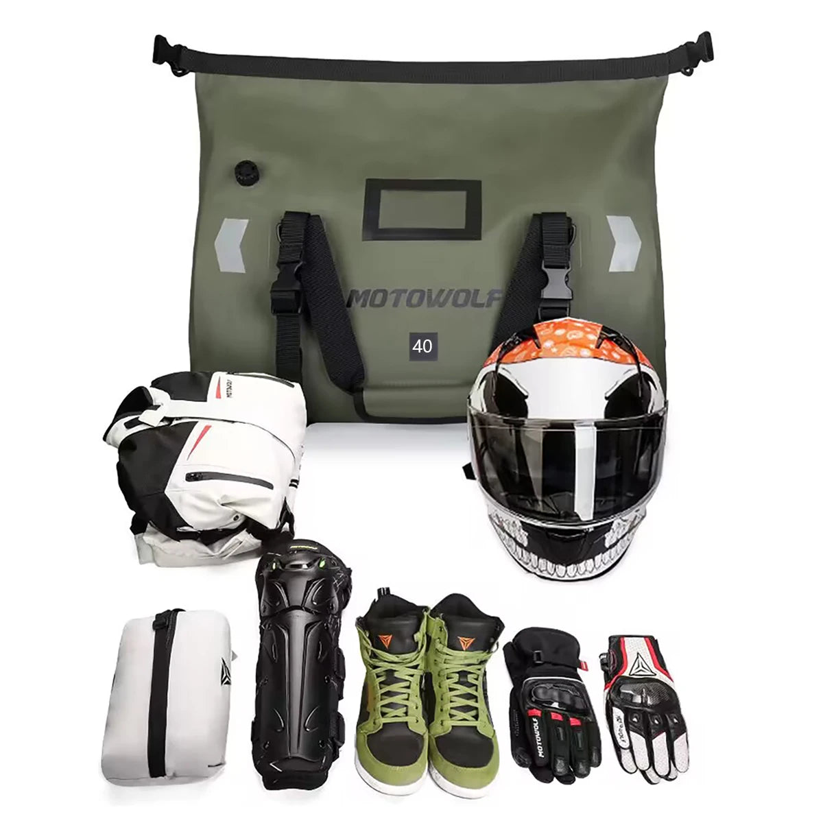 Motorcycle Waterproof Dry Bag – Secure & Expand Storage