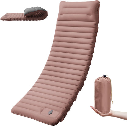 Self-Inflating Camping Sleeping Pad 4” Thick Comfort