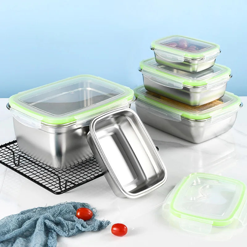 Stainless Steel Lunch Box Leakproof Food Storage