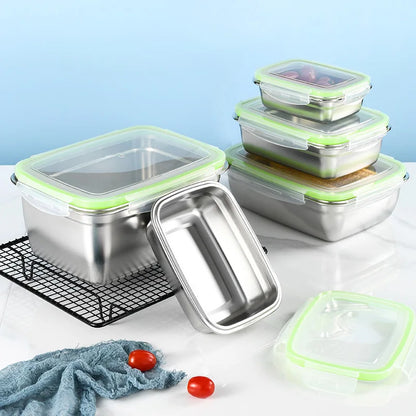 Stainless Steel Lunch Box Leakproof Food Storage