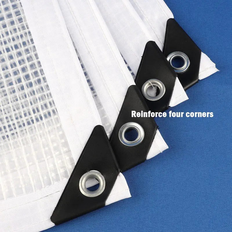 Transparent PE Tarpaulin Rainproof Cloth Cover