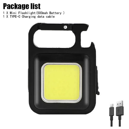 Rechargeable COB Work Light Magnetic Bright Lamp