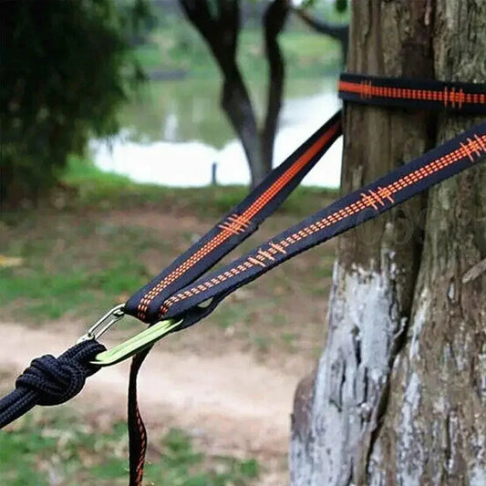 Hammock Straps Heavy Duty 5-Ring Suspension