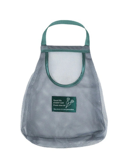 Hanging Mesh Storage Bag Keeps Produce Fresh