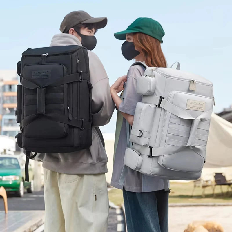 Large Capacity Daypack with Wet Dry Separation