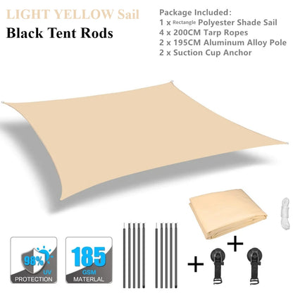 Car Awning Canopy 2x3M Waterproof UV Sun Shelter