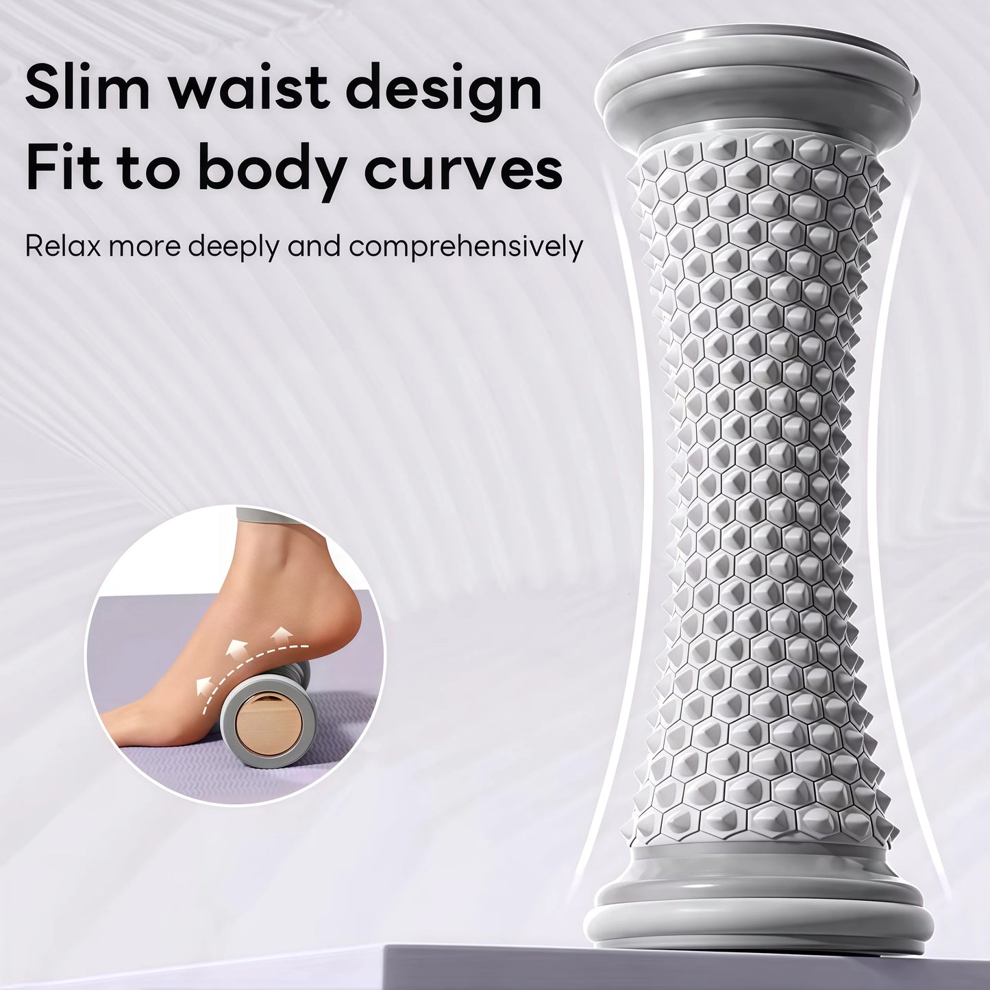 Foot Roller Massager for Pain Relief & Muscle Recovery