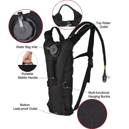 3L Waterproof Hydration Pack – Convenient Outdoor Water Bag