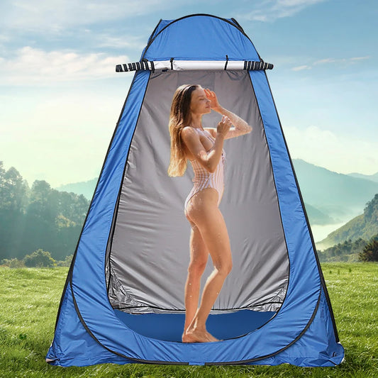 Pop-Up Camping Shower Tent Privacy Shelter Easy Setup