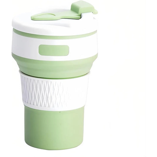 Collapsible Silicone Travel Mug – Lightweight & Leak-proof