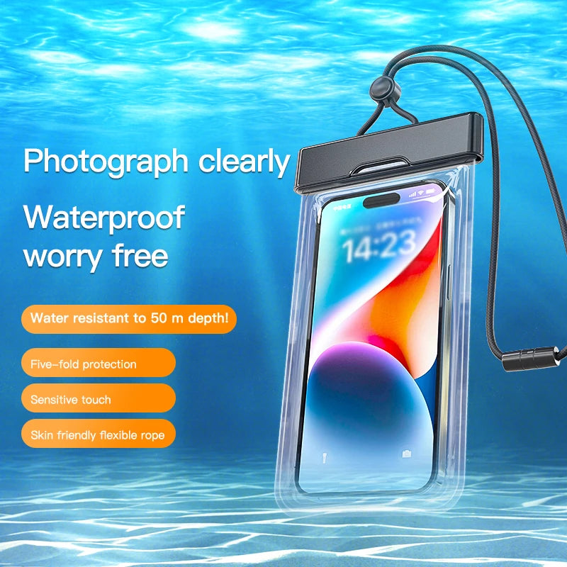 Waterproof Phone Pouch for Swimming & Outdoor Protection