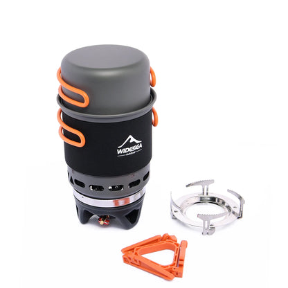 Camping Cooking System for Fast Outdoor Meals