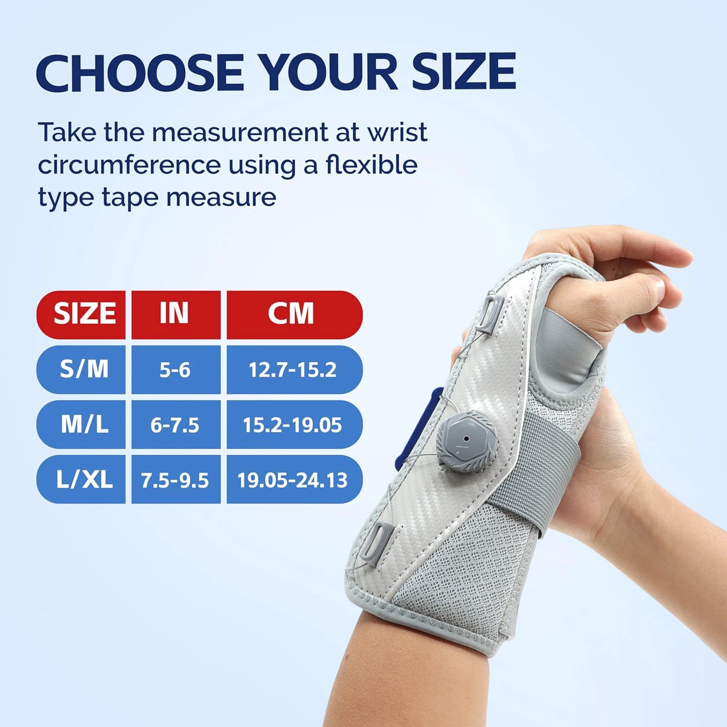 Carpal Tunnel Wrist Brace with Adjustable Support