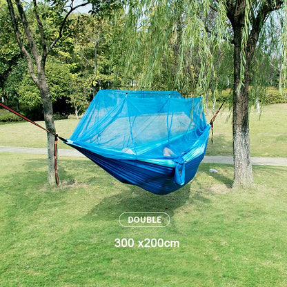 Camping Hammock with Mosquito Net – Portable & Breathable