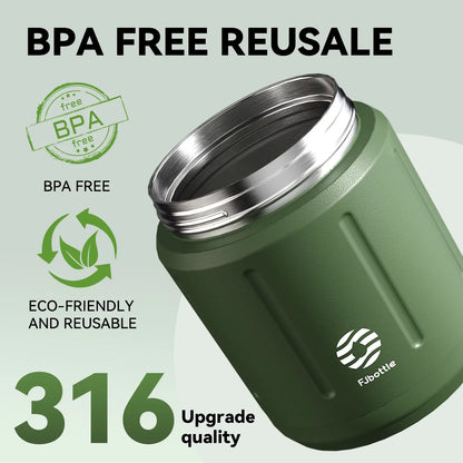 500ml Insulated Food Thermos Jar Leakproof with Spoon