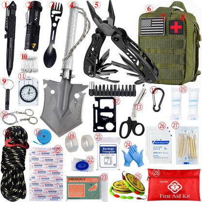 Car Survival First Aid Kit Full Emergency Set