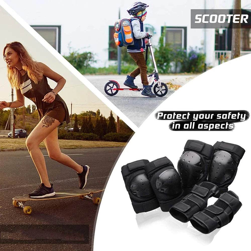 Sports Protective Gear Set – Knee, Elbow & Wrist Pads