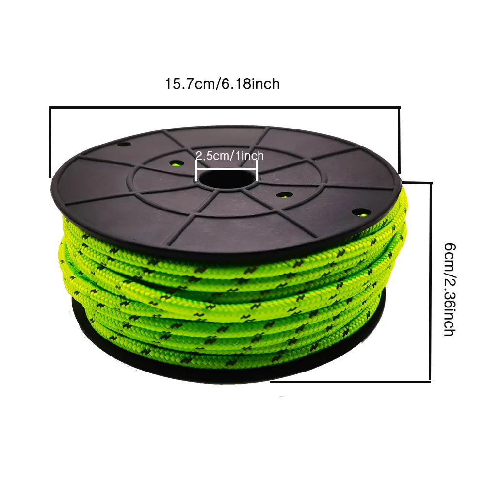 Reflective Paracord Rope for Camping & Survival Use