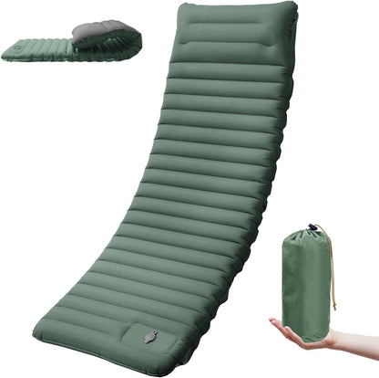 Self-Inflating Camping Sleeping Pad 4” Thick Comfort