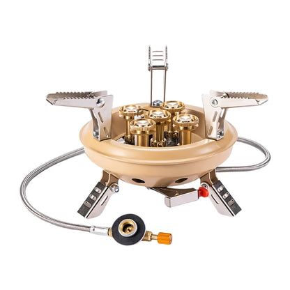 Portable Camping Gas Stove for Fast Outdoor Cooking