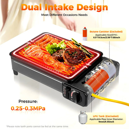 Portable Camping Grill Stove for Easy Outdoor Cooking