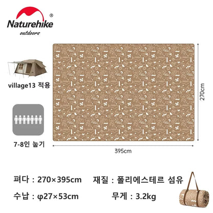 Oversized Waterproof Camping Mat for Dry Outdoor Comfort