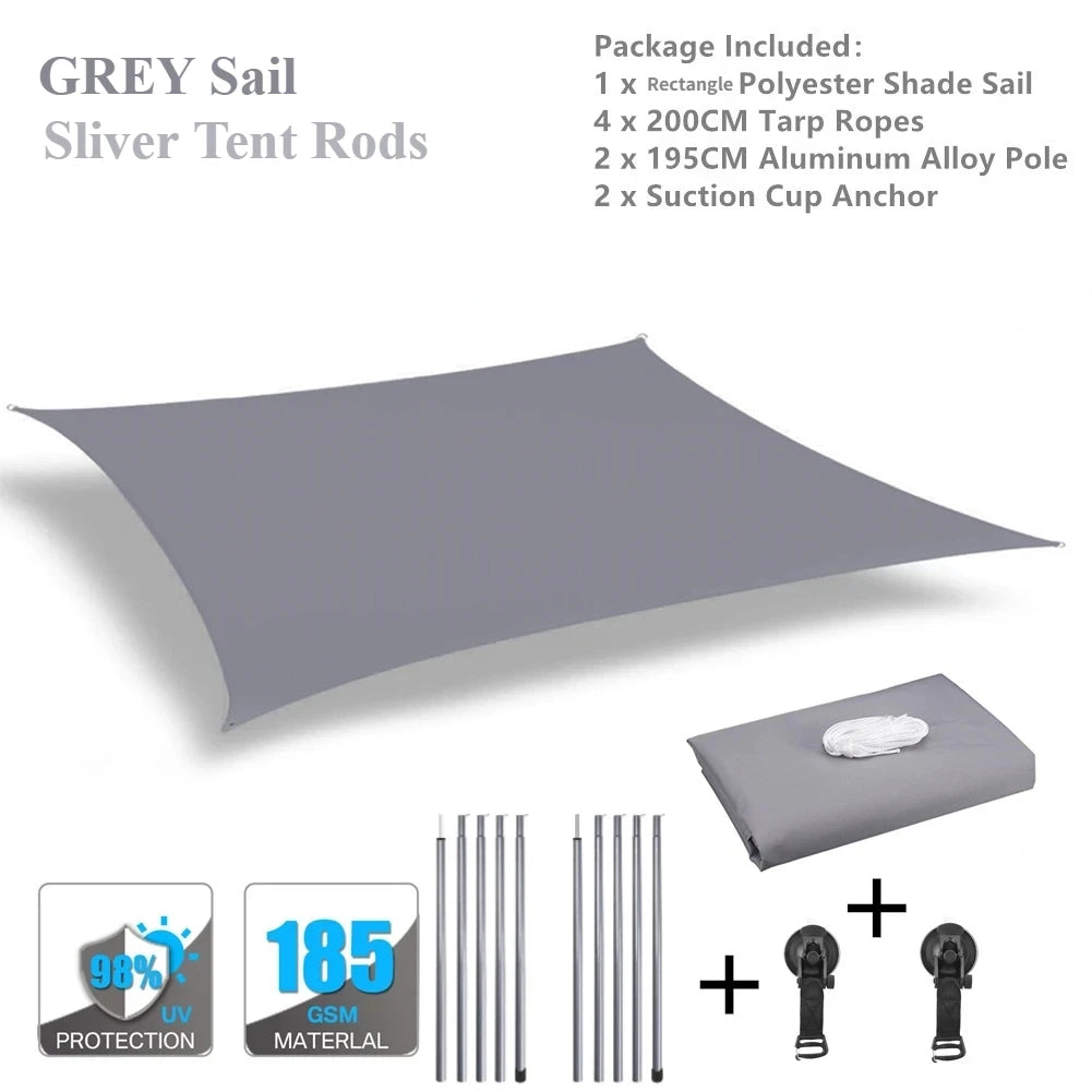 Car Awning Canopy 2x3M Waterproof UV Sun Shelter