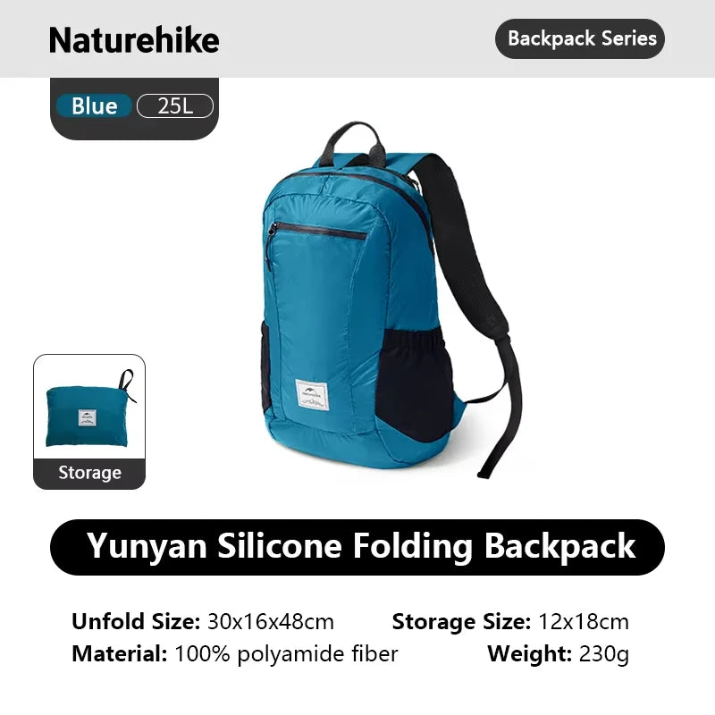Foldable Hiking Backpack Lightweight Waterproof 22L