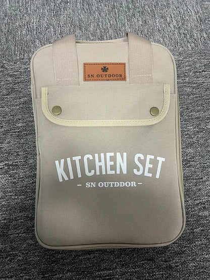 Camping Cookware Set 8-Piece – Complete Outdoor Kitchen