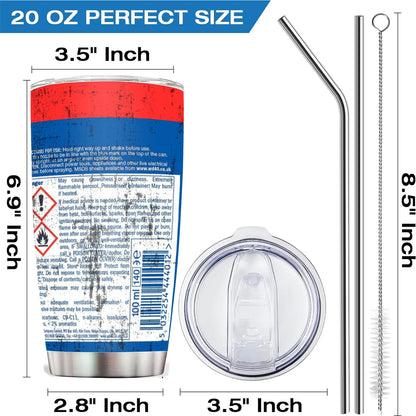 20Oz Stainless Steel Vacuum Tumbler – Insulated & Reusable