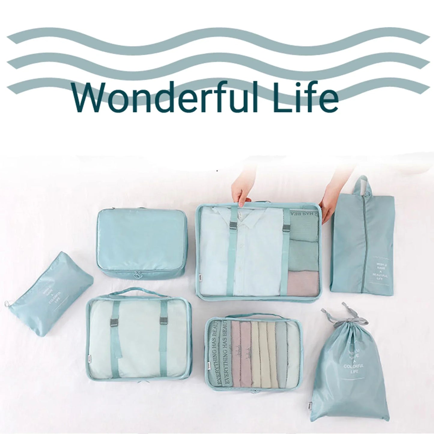 Packing Cubes Set – Organize Luggage & Save Space
